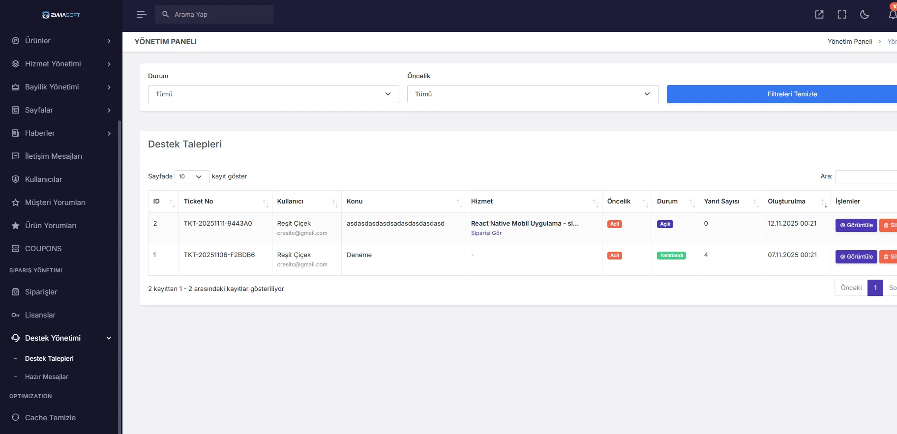 Zima Ajans V1 - Detail