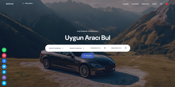 Rent a Car Scripti